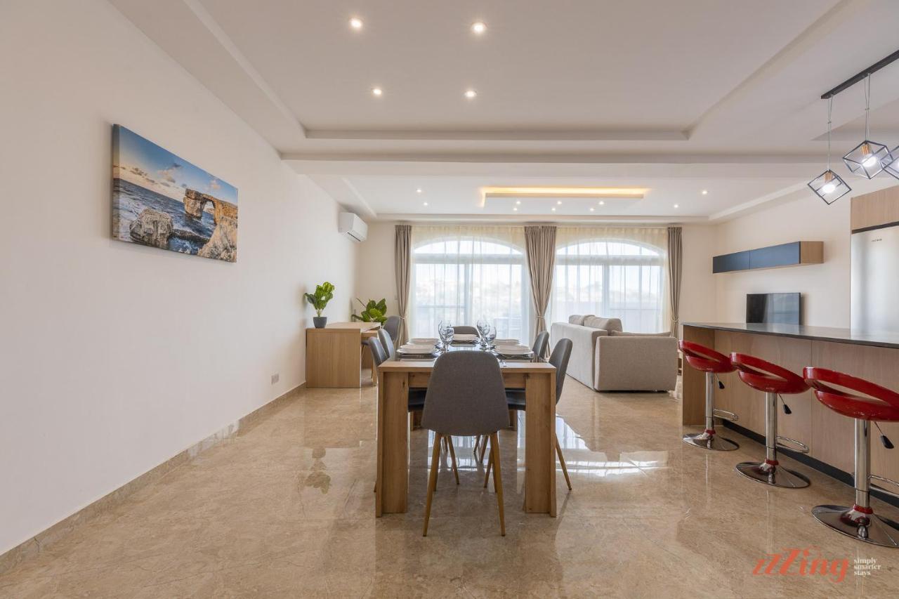 Gozo - Apartment With Stunning Views & Shared Pool Xagħra Exterior foto